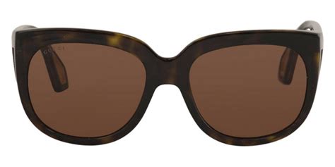 Gucci™ GG0468S 002 57 Havana Sunglasses